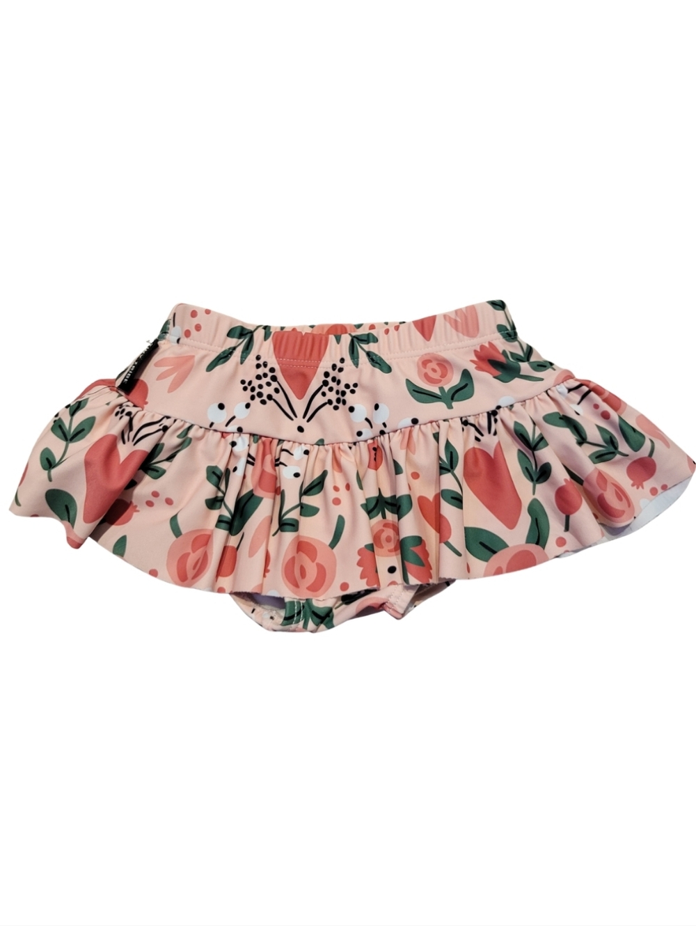 Tiny Tribe Floral Ruffle Swim Bottoms 12-18 months